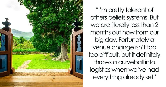 Guy Pulls The Plug On Hosting Backyard Wedding For Sister After He Listens To Friend's Superstitions