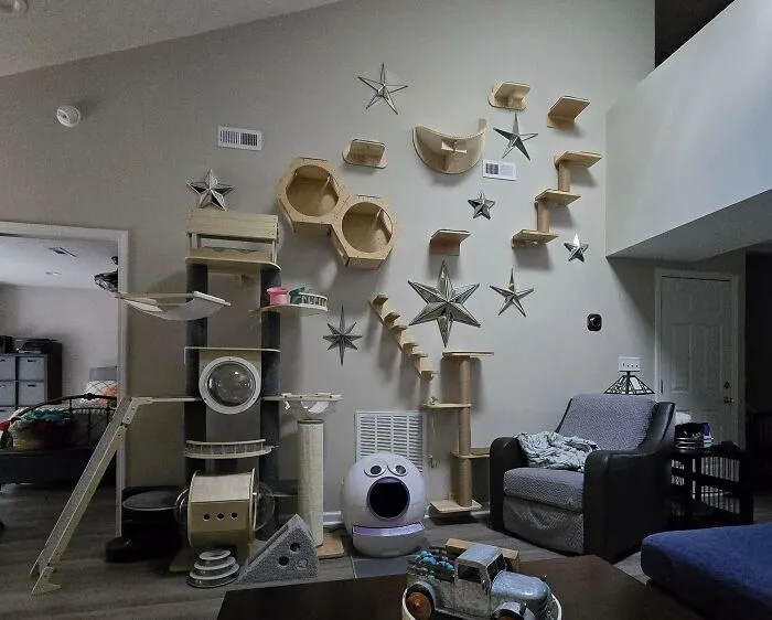 30 Times Creative People Came Up With Cool DIY Ideas To ‘Catify’ Their Homes