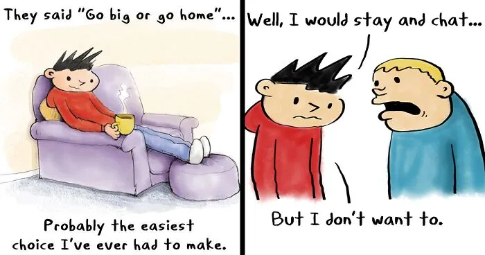 Living As An Introvert: My 30 Comics About Social Struggles