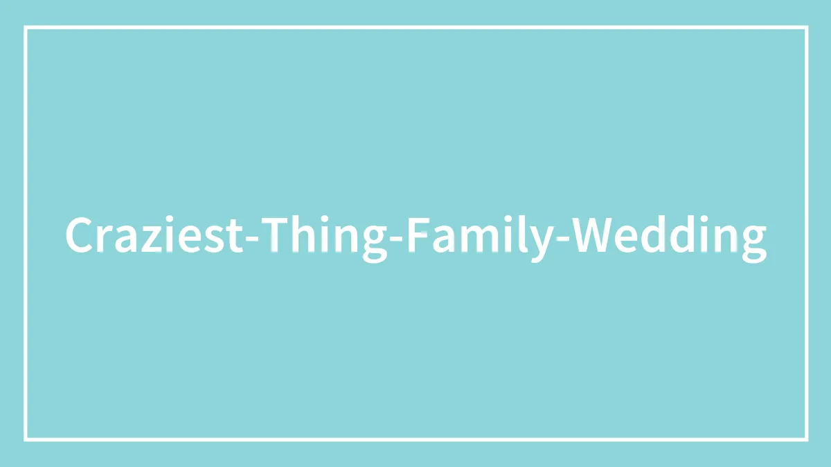 31 Weddings That Ended Up Being A Total Disaster, Per People In This Internet Community