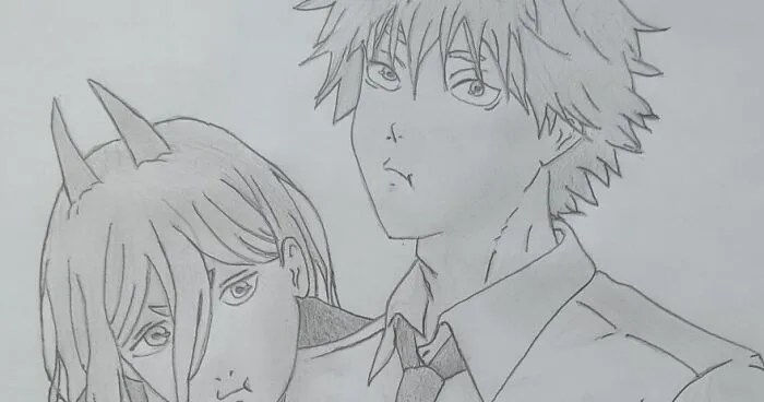 My Anime-Inspired Drawings I Did Last Year And This Year (9 Pics)