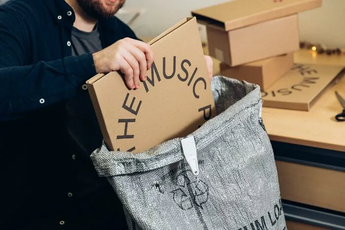 Turn Shipping Bags Inside Out For Returns!