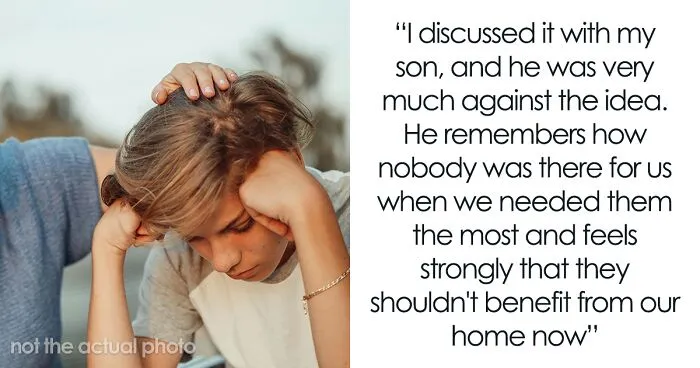Single Mom And Teen Refuse To Let Family Move In After Being Left To Fend For Themselves For Years