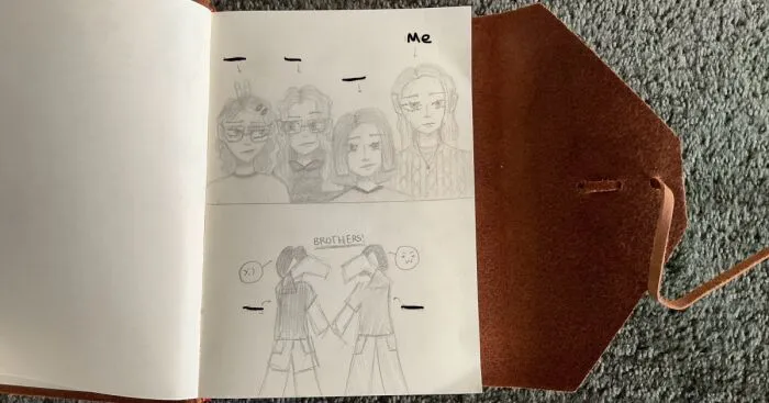 Hey Pandas, Post A Page From Your Sketchbook