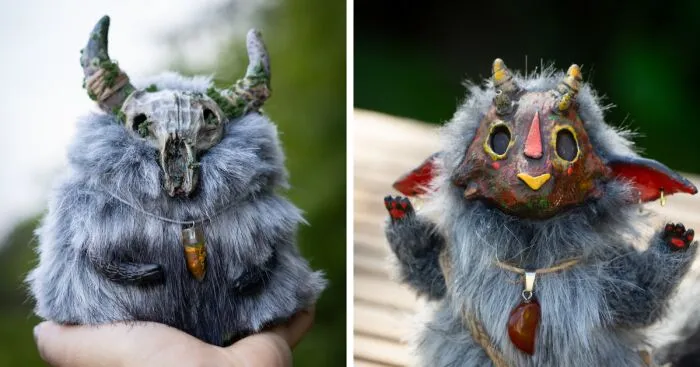 Tiny Creatures Inspired By Nature And Slavic Folklore (4 Pics)
