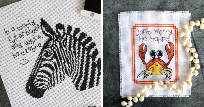 My 22 Cross Stitch Patterns That Are Suitable For Beginners