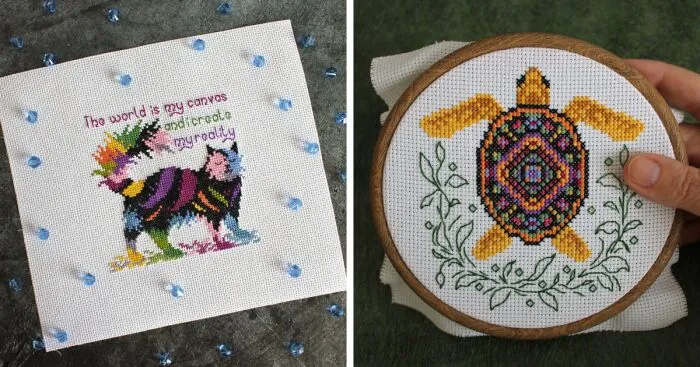 My Quick And Easy Cross Stitch Patterns (25 Pics)