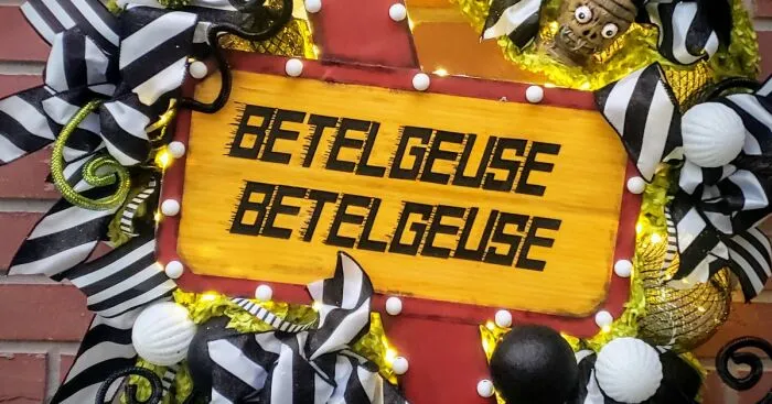 My Beetlejuice Decorations