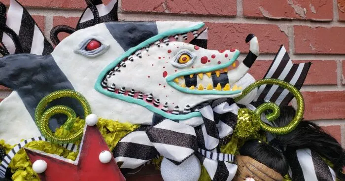 Beetlejuice Decorations: My Handmade Unique Wreath