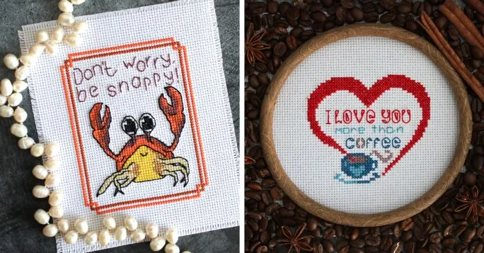 Cross Stitch: My Simple And Small Patterns That Can Be Stitched On Vacation (30 Pics)