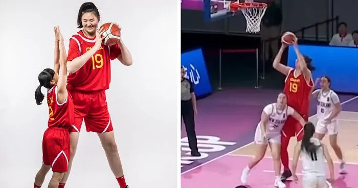 Teenage Prodigy Takes Basketball World By Storm, Towering Over All Other Players At 7-Foot-3