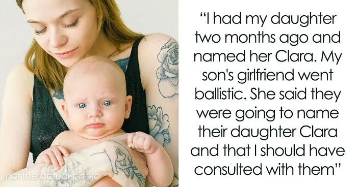 Son’s GF Calls Mom An ‘Evil B’ For Refusing To Rename Her Baby, She Stops Giving Him Money