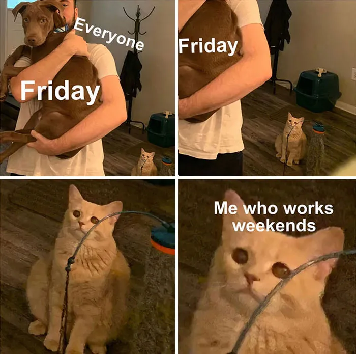 When You Have to Work Weekends