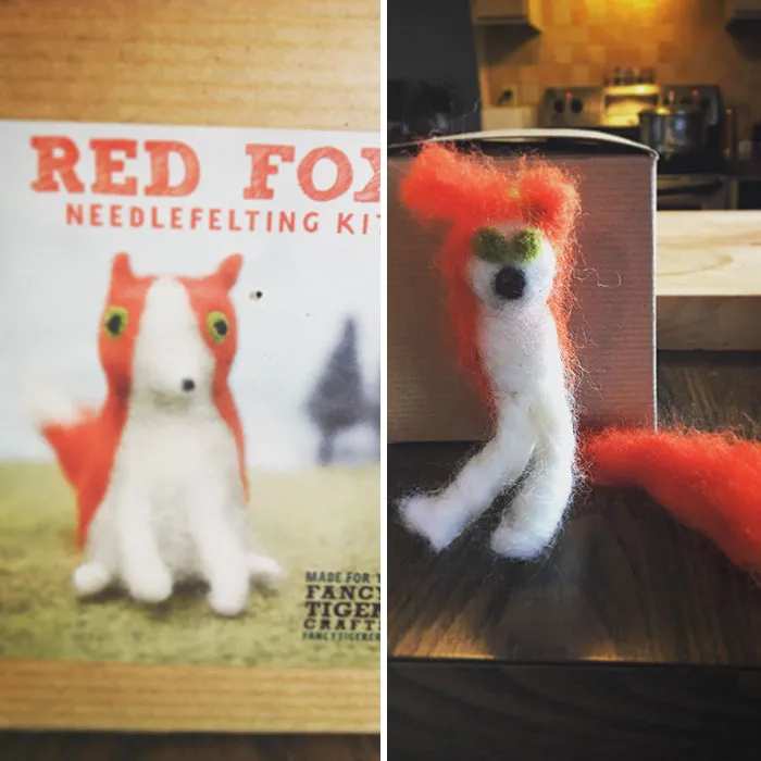 My Wife’s Felting Project