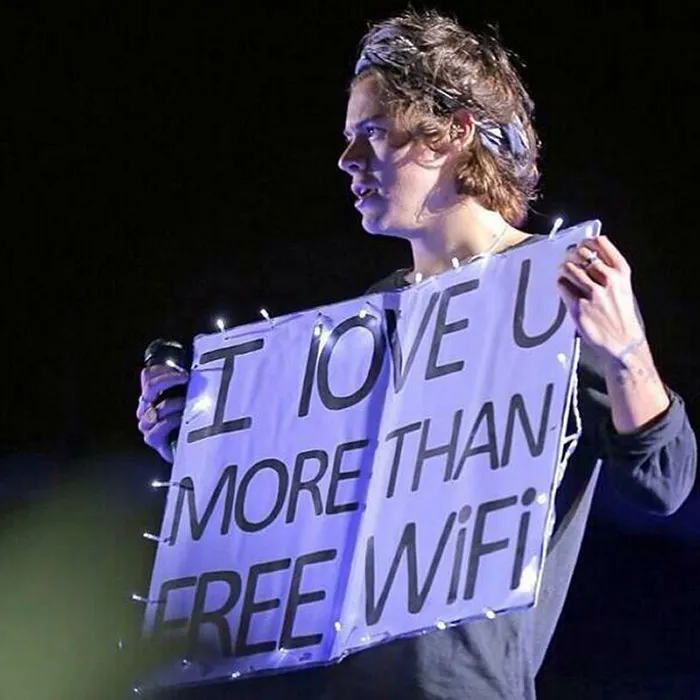 One Direction Fan Sign