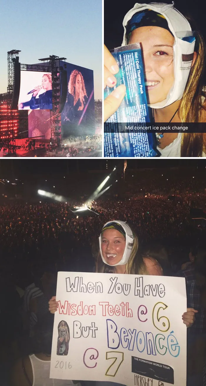 Best Night Ever Besides The Fact I Could Barely Sing Along... Beyonce - Your Beauty Is Unreal