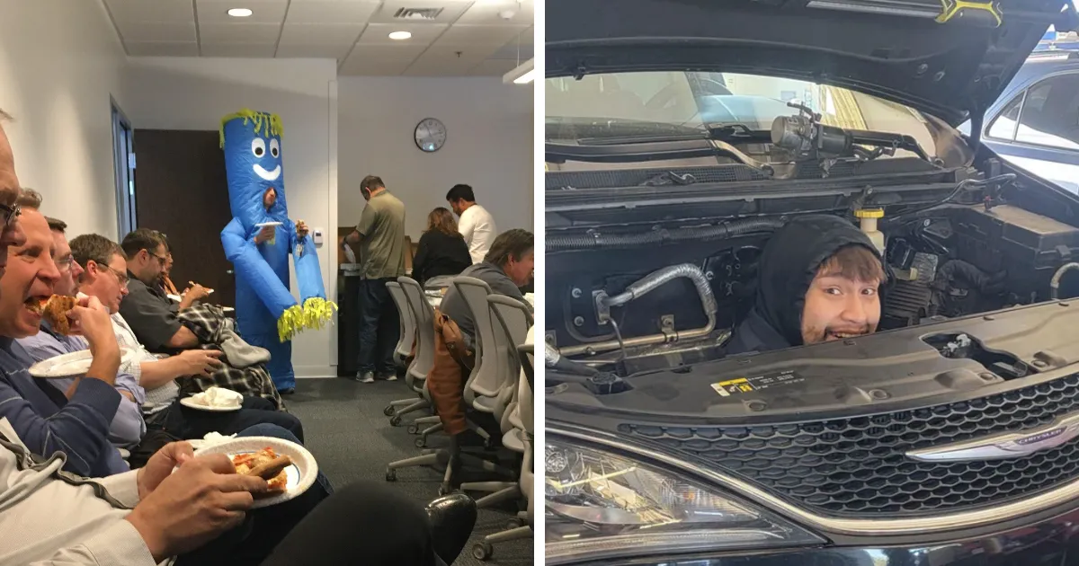 28 Divertidos compañeros de trabajo a los que deberían pagar más por alegrarnos el día (nuevas fotos)