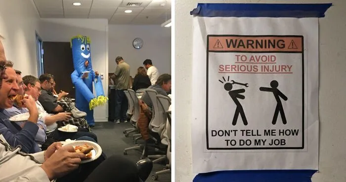 50 Hilarious Coworkers Who Deserve A Raise For Their Comedy Skills (New Pics)