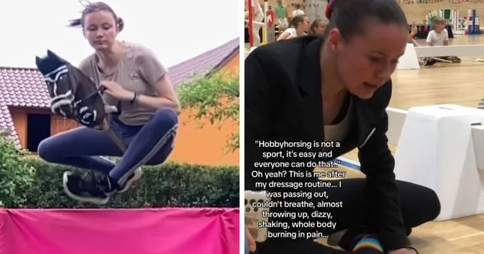 16-Year-Old Hobby Horsing Athlete Shares Intense Aftermath Of Routine, Hits Back At Criticism