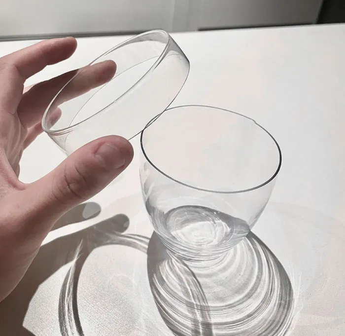 I Was Emptying The Dishwasher And Found This “Clean” Glass Break