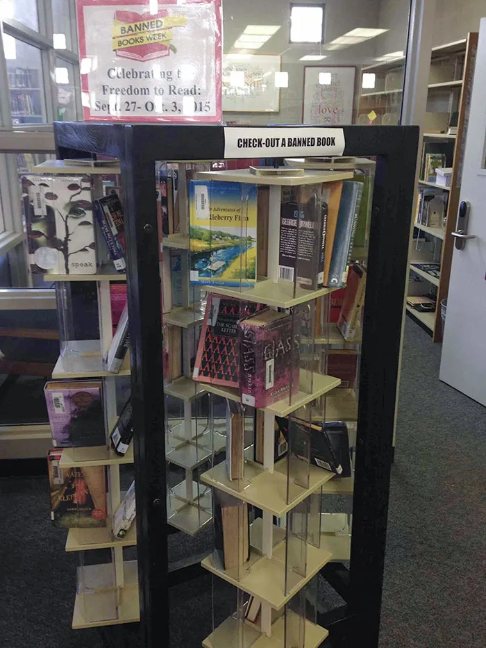 My School's Library Has A Banned Book Section