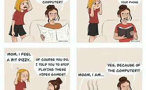 Artist Made 26 Comics By This Artist That Many Young People Will Relate To