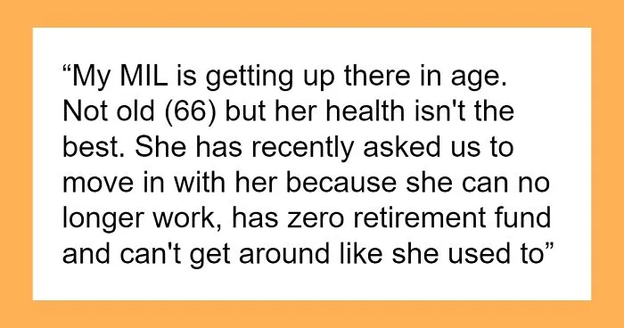 MIL And Her BF Are Furious After DIL Sets Boundaries When They Move In With Her