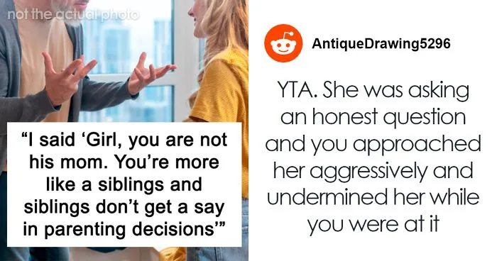 Man Gets Aggressive After Son’s Bio Mom Gets Involved In A Discussion About His Classes