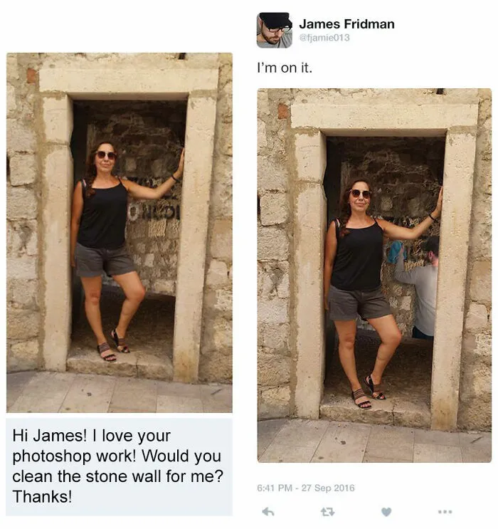 James Fridman's Photoshop Gems That Take Requests To A Whole New Level (Best Of All Time)