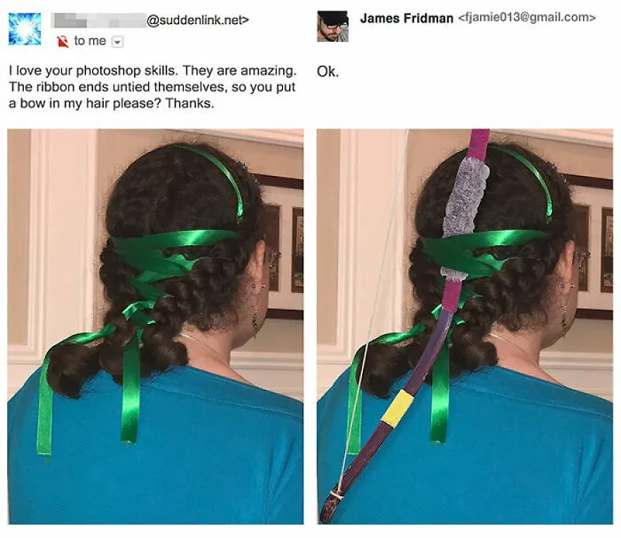 James Fridman's Photoshop Gems That Take Requests To A Whole New Level (Best Of All Time)
