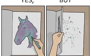 26 Newest “Yes, But” Comics That Continue To Expose Our Society’s Contradictory Nature