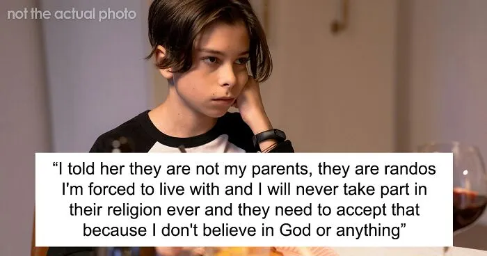 Atheist Teen Forced To Live With Religious Dad Who He Just Met After His Mom Passed Away
