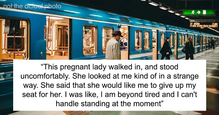 Drama Unfolds When Woman After 36-Hour Shift Refuses To Give Up Seat For A Pregnant Woman
