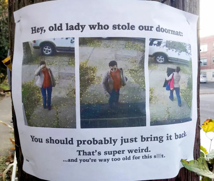 If It's On The Porch, It Must Be Free