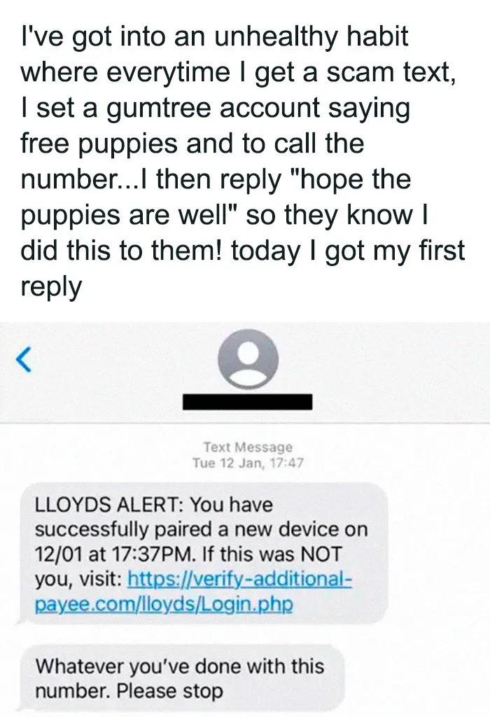 The Person Who Was Kind Enough To Connect A Scammer With Some Other Scammers