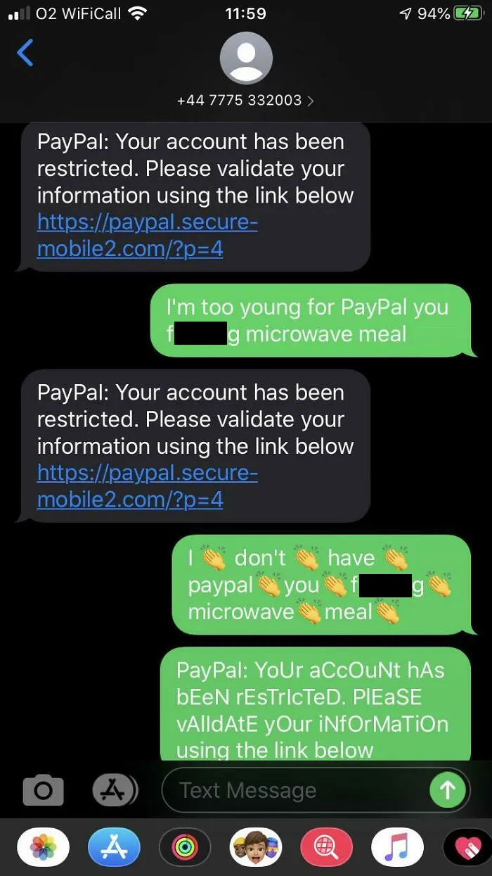 Omg They Sent It Again