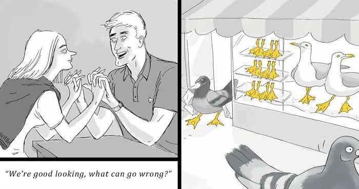 This Cartoonist Makes One-Panel Comics That Reflect On Our Everyday Life (50 Pics)