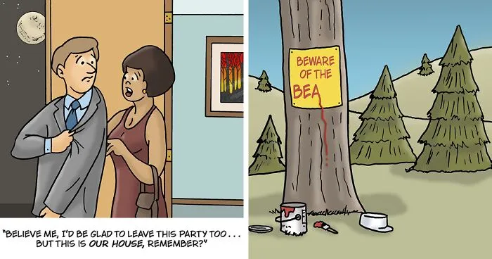 30 Witty One-Panel Comics By ‘Laughing Hippo Studio’ (New Pics)