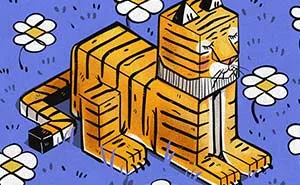 In My Drawings, I Play With The Shape Of Animals, Here Are 10 Of Them