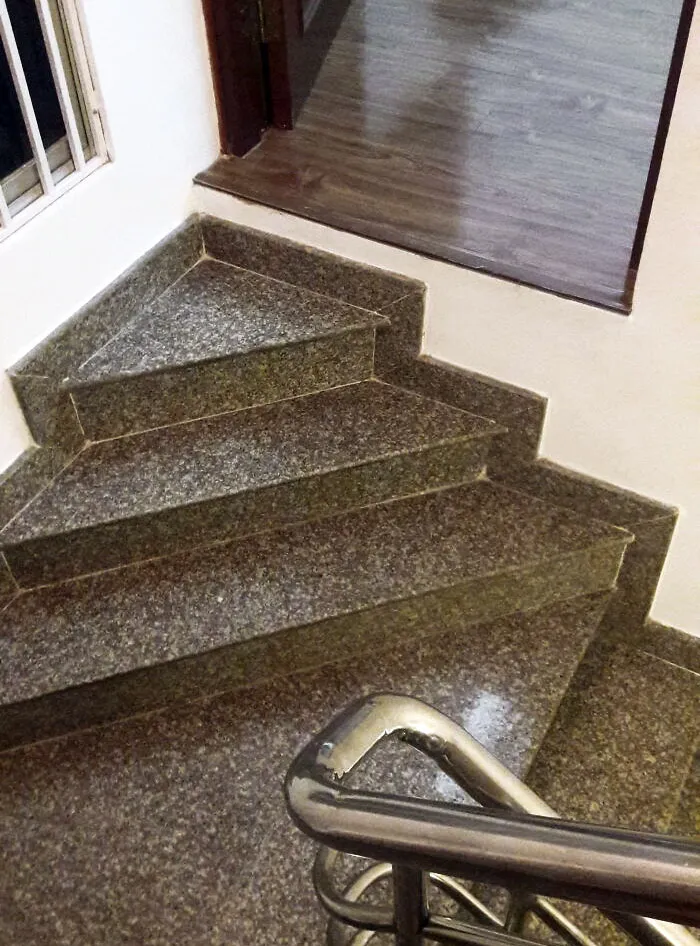 The Stairs Leading To This Bedroom