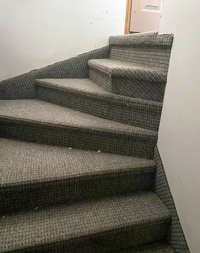 Stairs That Lead To My Unit. Always Need To Warn People Who Come Over For The First Time