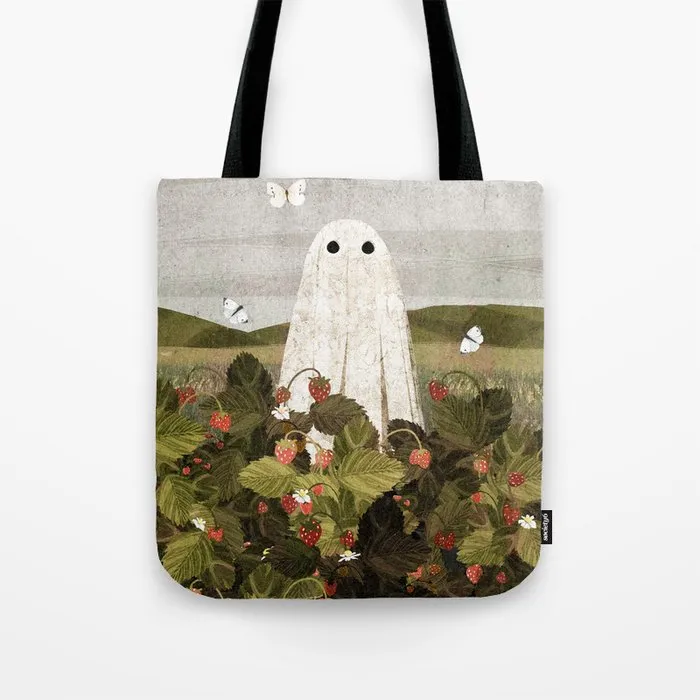 <span Style="Font: Inherit; Color: #d74b1f;"> Strawberry Fields Tote Bag</Span>: A Hauntingly Adorable Tote For Your Farmers Market Finds