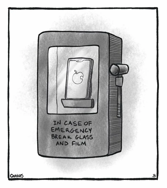 30 Witty One-Panel Comics From The Collaborative Minds Of Two Artists Under The Name Quickies (New Pics)