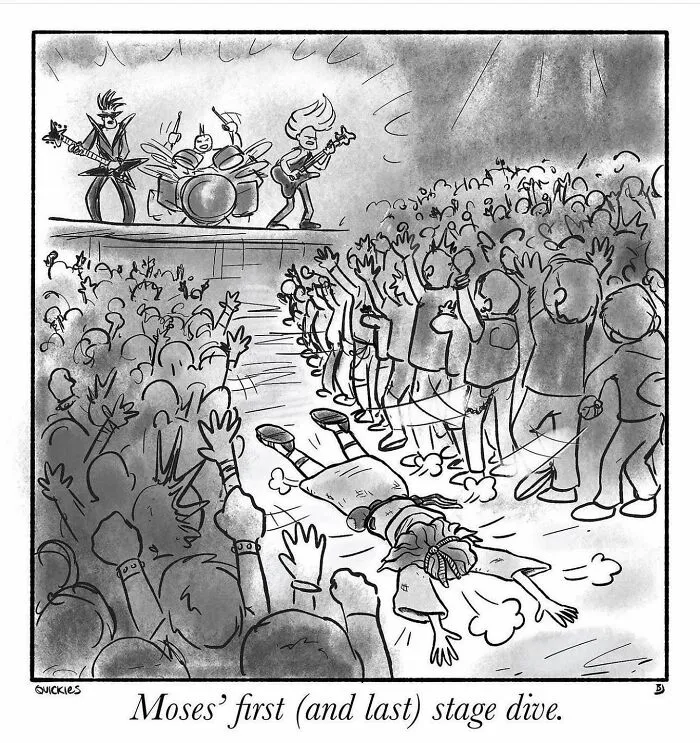 30 Witty One-Panel Comics From The Collaborative Minds Of Two Artists Under The Name Quickies (New Pics)