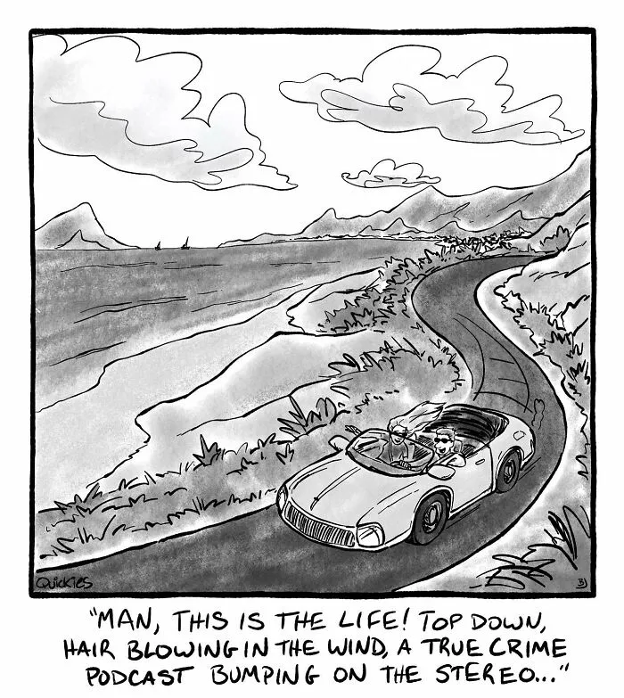 30 Witty One-Panel Comics From The Collaborative Minds Of Two Artists Under The Name Quickies (New Pics)