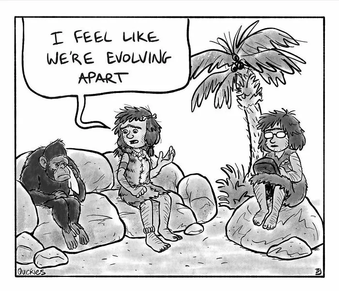 30 Witty One-Panel Comics From The Collaborative Minds Of Two Artists Under The Name Quickies (New Pics)
