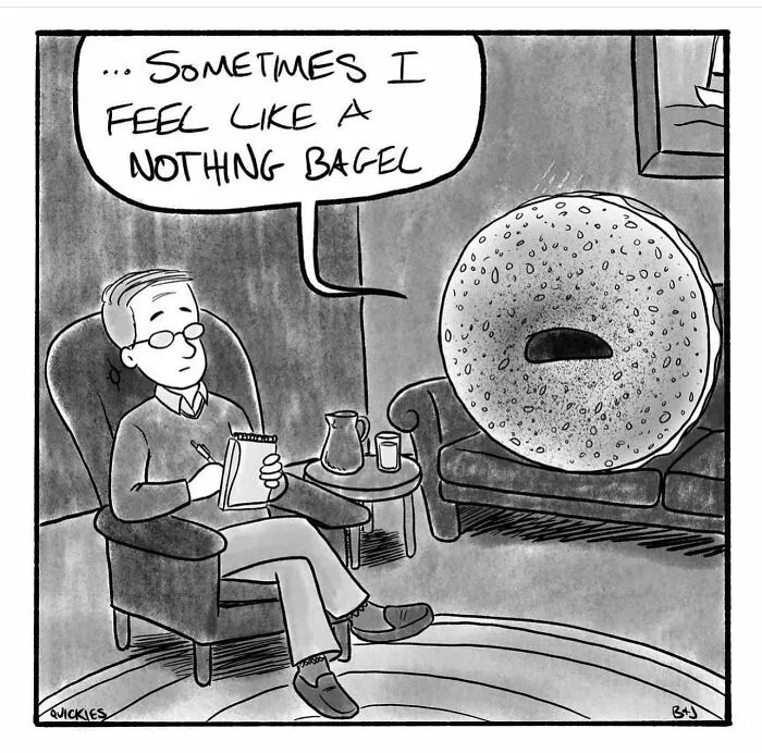 30 Witty One-Panel Comics From The Collaborative Minds Of Two Artists Under The Name Quickies (New Pics)