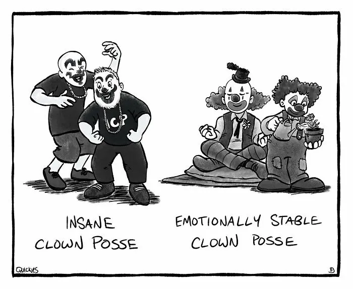 30 Witty One-Panel Comics From The Collaborative Minds Of Two Artists Under The Name Quickies (New Pics)
