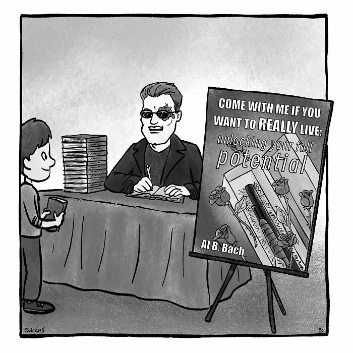 30 Witty One-Panel Comics From The Collaborative Minds Of Two Artists Under The Name Quickies (New Pics)