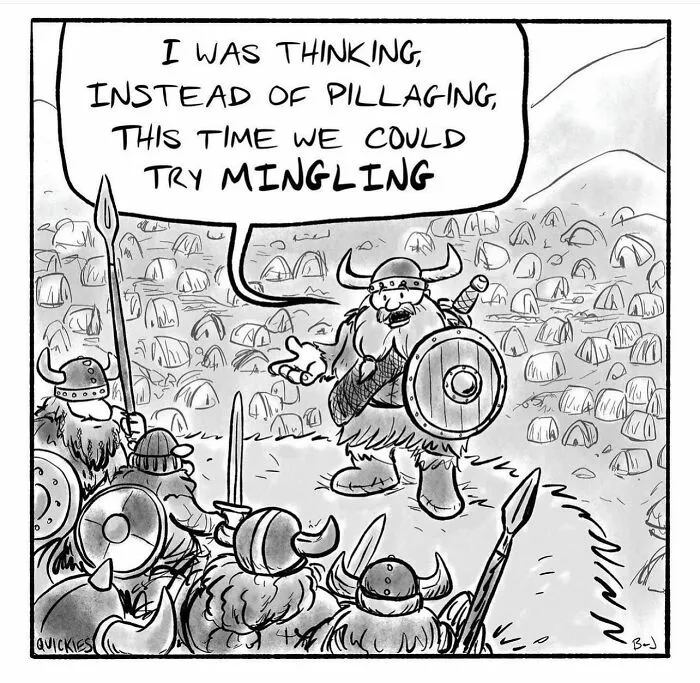 30 Witty One-Panel Comics From The Collaborative Minds Of Two Artists Under The Name Quickies (New Pics)